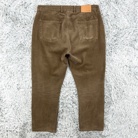 Taylor Stitch Pants Men's 36x26 Brown Corduroy 5 Pocket‎ Chino Slim - Picture 8 of 15
